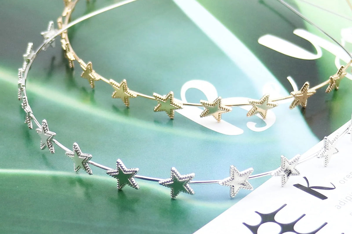 Five-pointed Star Headbands (2pcs)