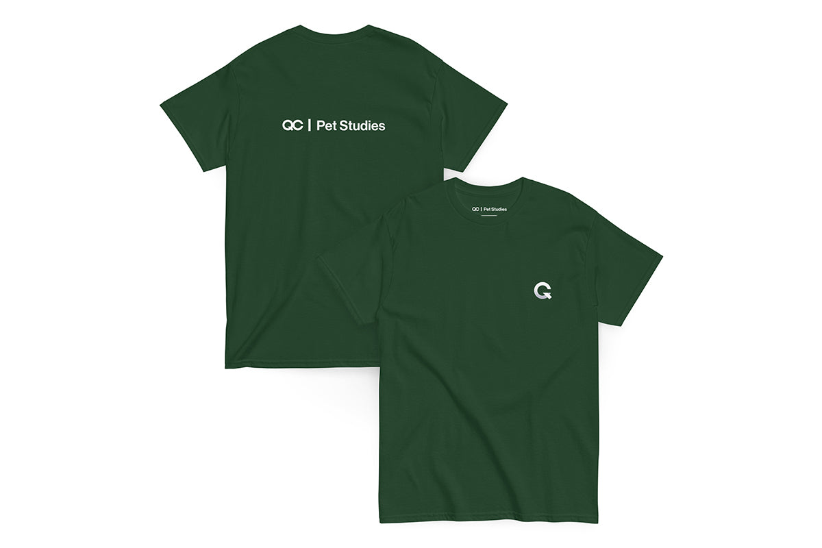 QC Pet Studies Q Unisex Classic Dark Tee