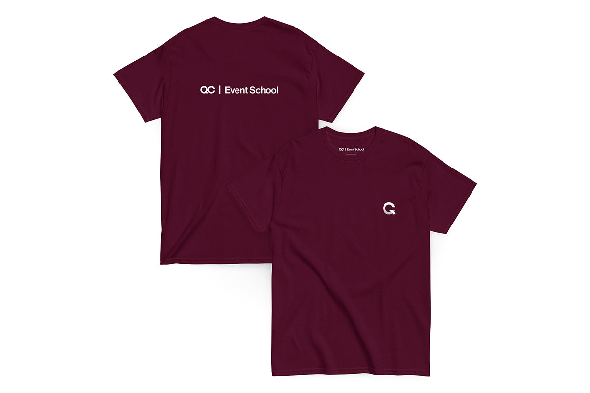 QC Event School Q Unisex Classic Dark Tee