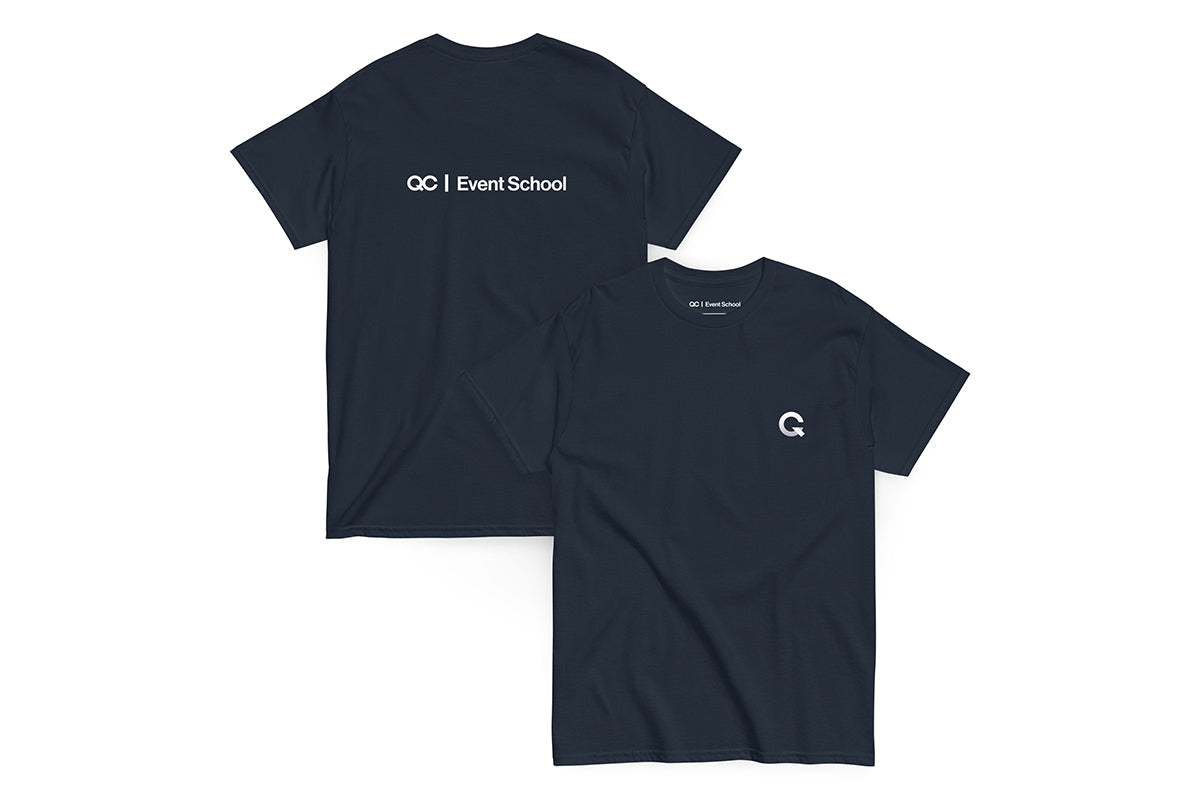 QC Event School Q Unisex Classic Dark Tee