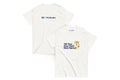 Front and back of white t-shirt. Back reads "QC Pet Studies", front reads "Tell Your Dog I Said Nice Haircut"
