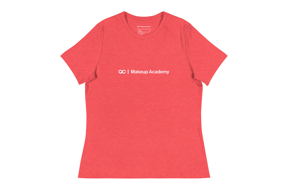 QC Makeup Academy Women's Relaxed Dark T-Shirt