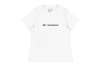 White t-shirt with 'QC Event School' text on a white background